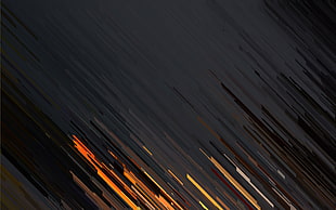 vector, orange, abstract, lines