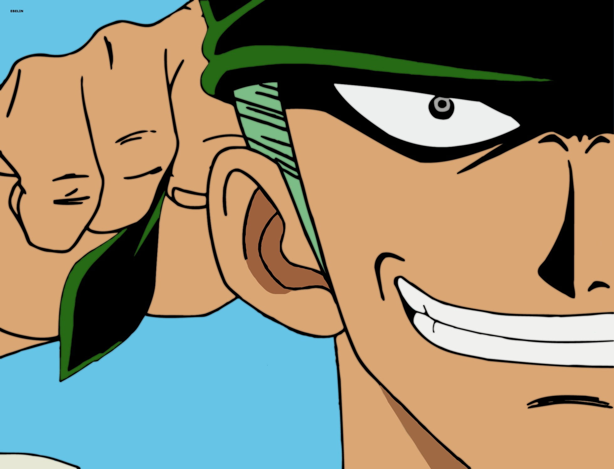 One Piece Zorro illustration, One Piece, anime, Roronoa Zoro HD