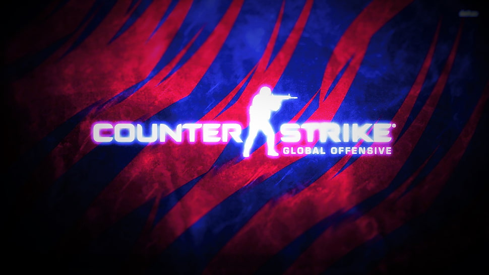 cs, red, blue, dark HD wallpaper