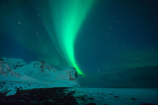 aurora walpaper, sky, Aurora HD wallpaper