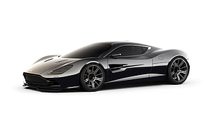 black coupe, Aston Martin DBC, concept cars
