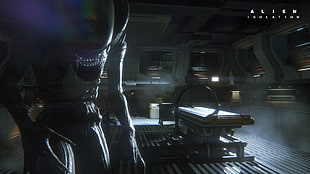 Alien movie poster, Alien: Isolation, Xenomorph, video games HD wallpaper