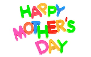 Happy Mother's Day overlay text HD wallpaper