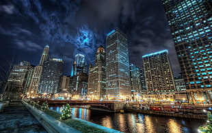 high-rise buildings, cityscape, city, Chicago