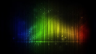 multicolored digital wallpaper, digital art, colorful HD wallpaper