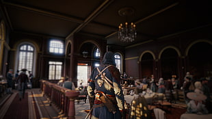 Assassin's Creed illustration, video games, Assassin's Creed, Assassin's Creed:  Unity, Assassin's Creed Unity: Dead Kings HD wallpaper