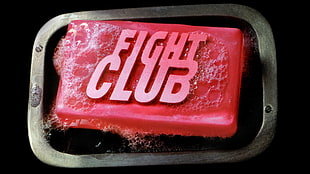 red fight club HD wallpaper