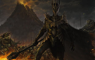 Sauron from Lord of the Rings HD wallpaper