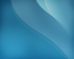 blue wallpaper, simple background, waveforms HD wallpaper
