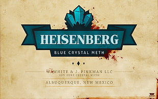 Heisenberg blue crystal meth HD wallpaper