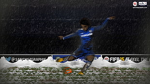 men's blue top, Willian, Sanchez Graphics , Chelsea FC HD wallpaper