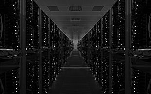 data center, server, geometry, technology