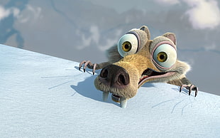 Ice Age Scrat, Ice Age, squirrel, Ice Age: The Meltdown, Scrat HD wallpaper