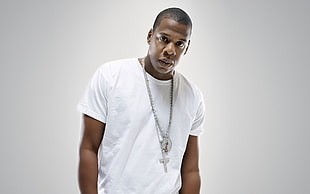 Jay-Z wearing white shirt HD wallpaper