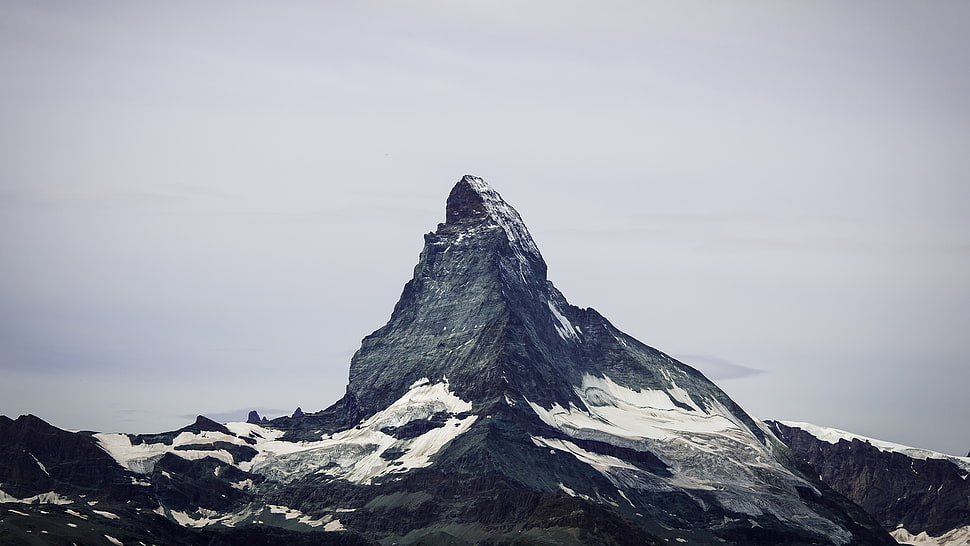 Mt. Everest, Matterhorn, mountains, Switzerland HD wallpaper