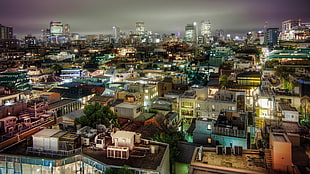 top view of city buildin, Brian Matiash, Tokyo