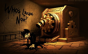 video game digital wallpaper, bendy and the ink machine, video games HD wallpaper