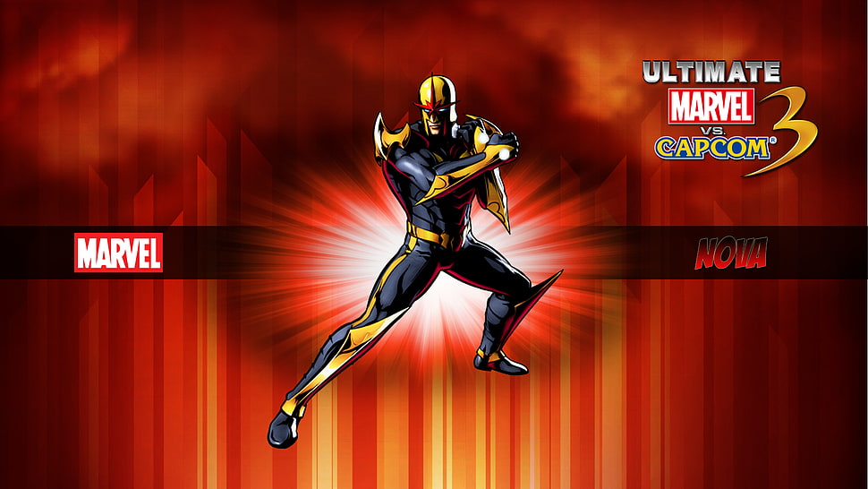 Marvel Nova, Marvel vs. Capcom 3, Nova HD wallpaper