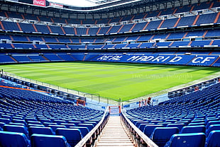 Real Madrid CF stadium, stadium, Real Madrid, Santiago Bernabeu Stadium, soccer HD wallpaper
