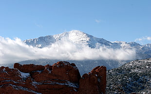 snow mountain photography