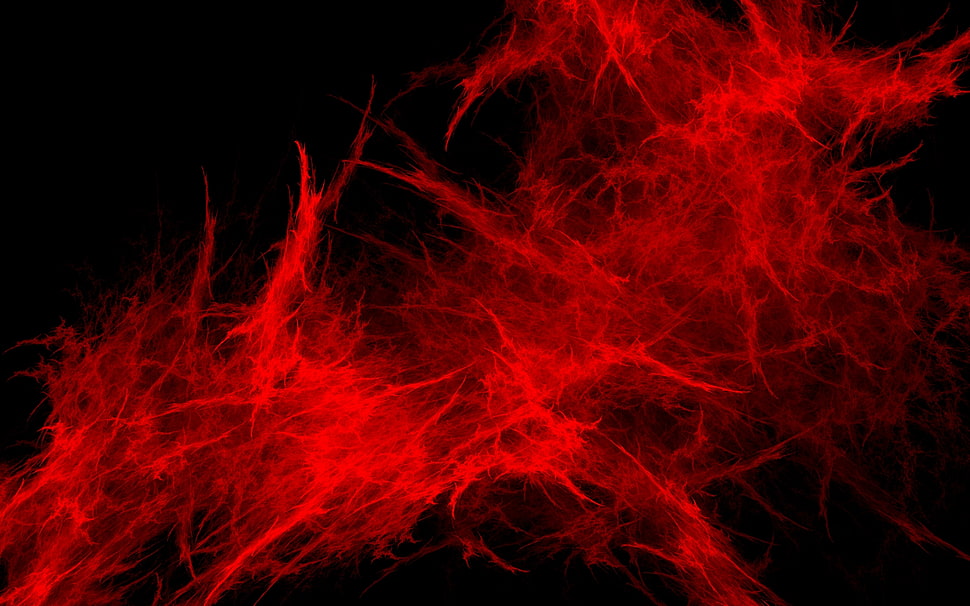 red and black digital wallpaper HD wallpaper
