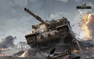 World of Tanks game application screenshot, World of Tanks, tank, Tortoise, wargaming