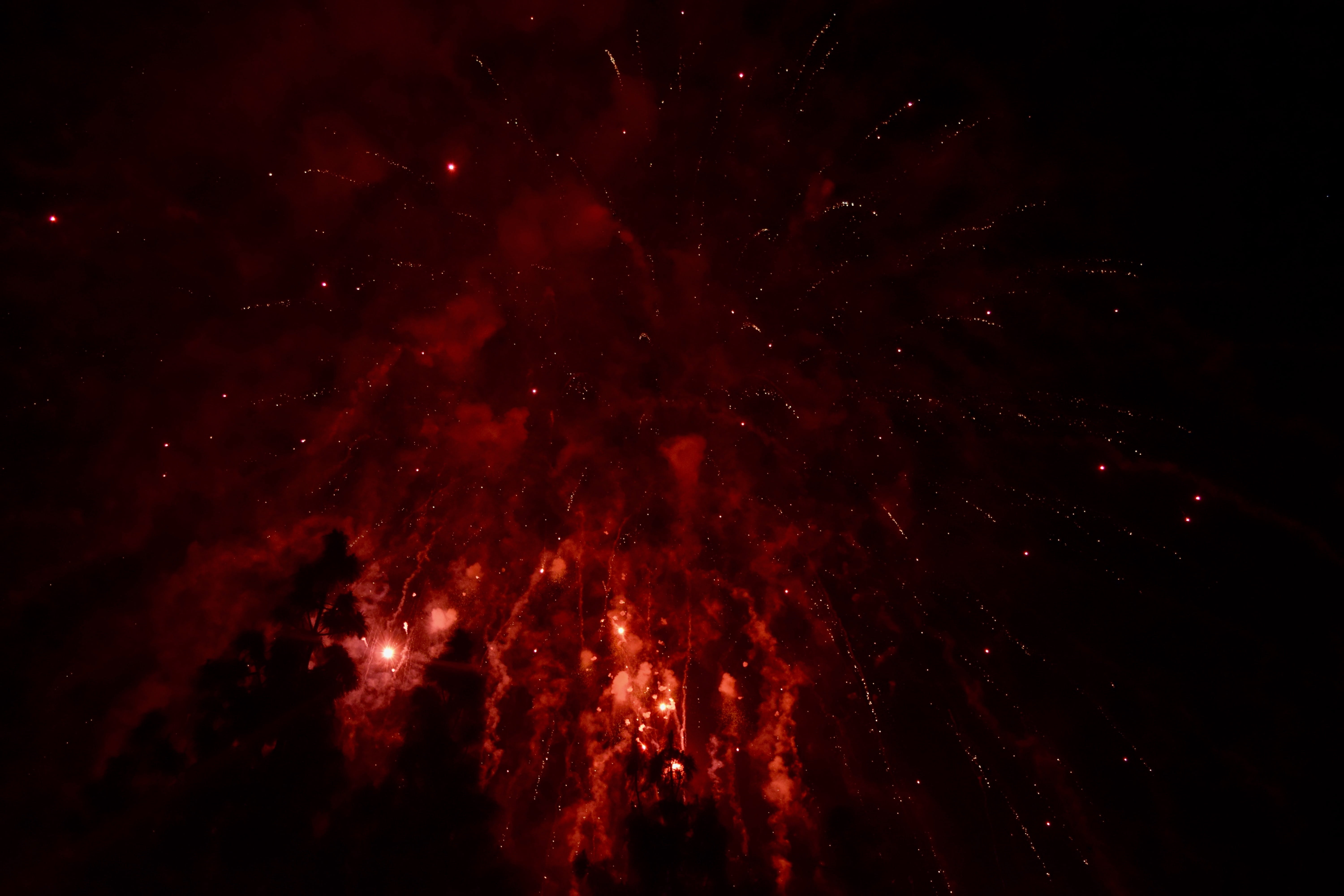 Fireworks, Night, Sky, Sparks HD wallpaper | Wallpaper Flare