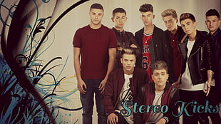 Stereo Kicks band poster, Stereo Kicks, The X Factor, boy bands HD wallpaper