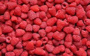 strawberry fruit, pattern, fruit, food, red