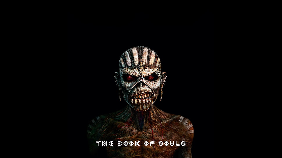 The Book of Souls digital wallpaper, Iron Maiden, album covers HD wallpaper