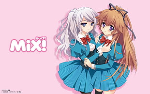 Mix! anime illustration