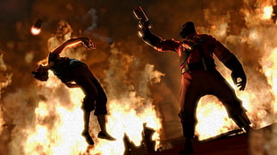 game characters wallpaper, Team Fortress 2 HD wallpaper