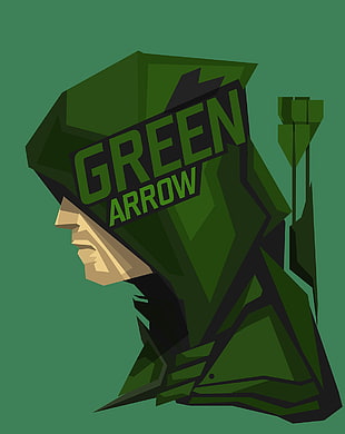 Green Arrow illustration, superhero, DC Comics, Green Arrow