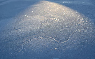 white sand, snow HD wallpaper