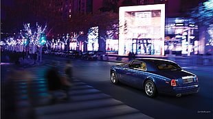 black single cab pickup truck, car, Rolls-Royce Phantom HD wallpaper