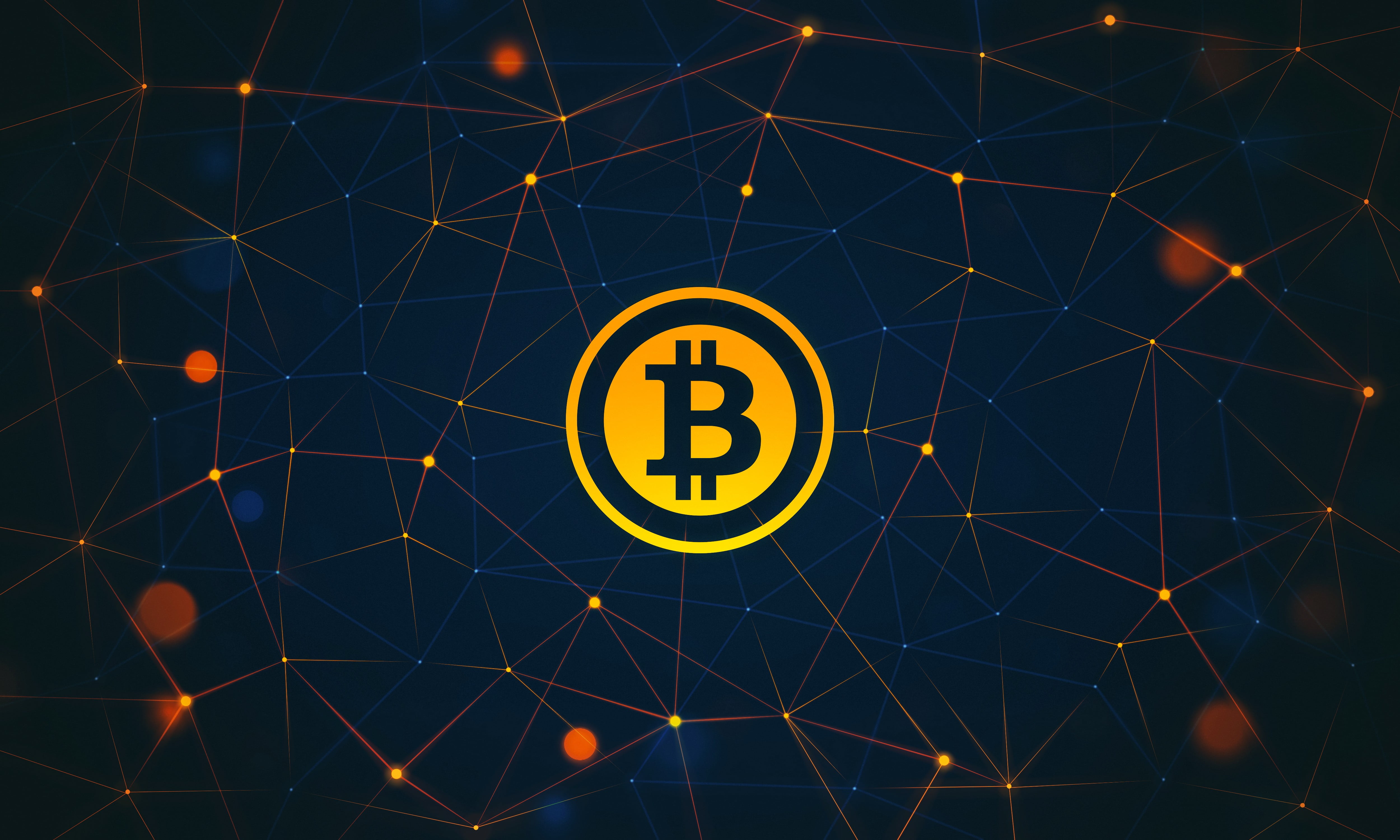 photo of Bitcoin logo
