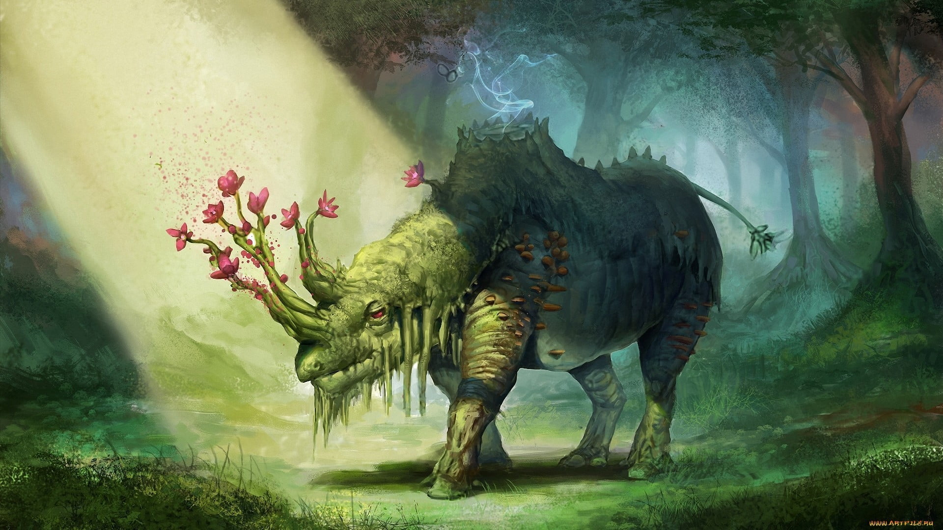 Animal illustration, fantasy art, digital art HD wallpaper | Wallpaper Flare