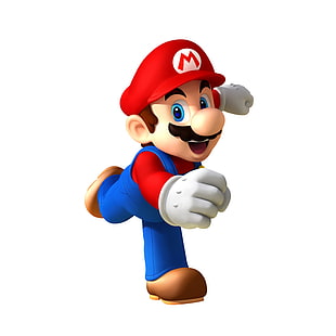 Super Mario illustration, Super Mario, Mario Bros., digital art, Nintendo HD wallpaper