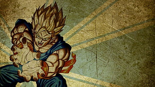Dragon Ball Son Goku illustration, Dragon Ball Z HD wallpaper