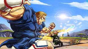 Street Fighter Guile wallpaper, video games, Street Fighter IV