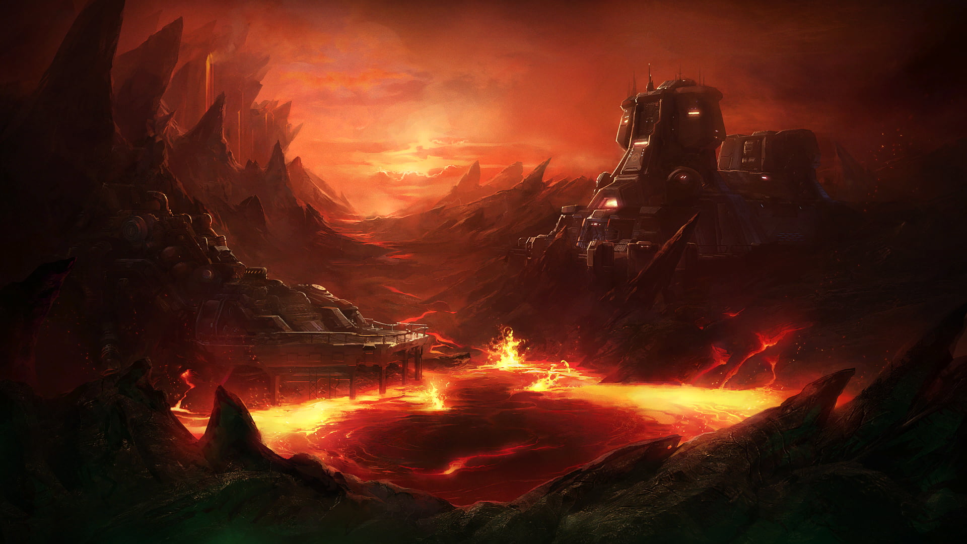 Những hình nền nhà gần núi lửa là một trải nghiệm đích thực cho những người yêu thích khám phá. Đặc biệt, với những fan của game Starcraft II và StarCraft, hình nền này sẽ trở thành một món đồ chơi tuyệt vời để thể hiện tình yêu và niềm đam mê của mình. Hãy xem ngay hình ảnh liên quan đến từ khoá này để trải nghiệm sự kết hợp độc đáo giữa game và thiên nhiên.