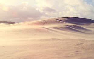 desert digital wallpaper, dune, desert, landscape, nature