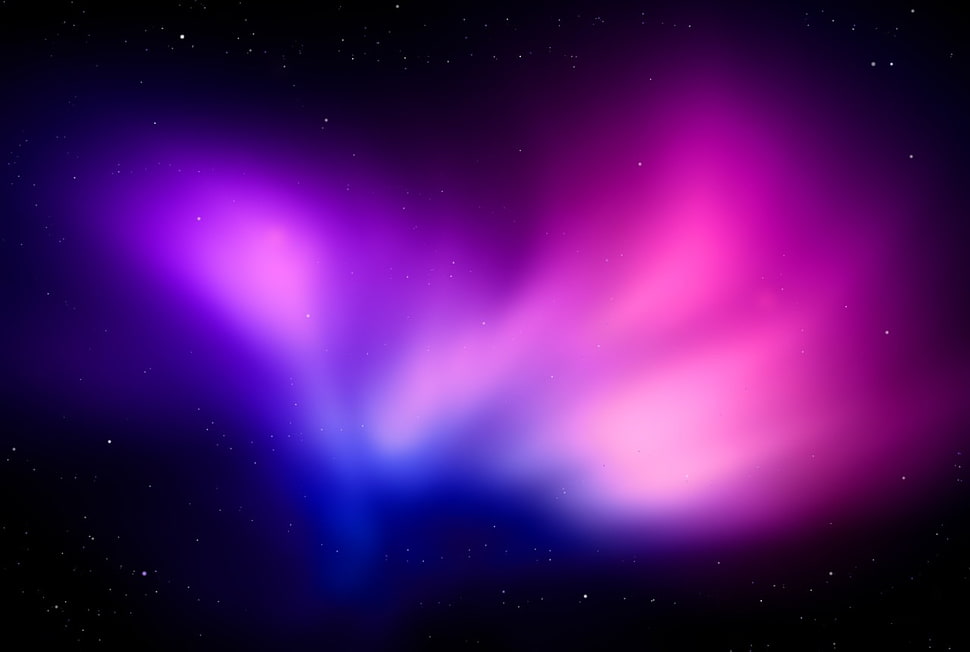 abstract, space, aurorae HD wallpaper