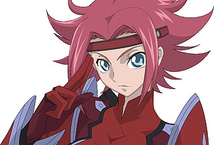 red haired female anime character, Code Geass, Kallen Stadtfeld