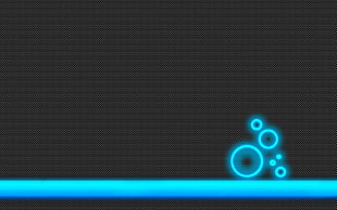 blue digital wallpaper