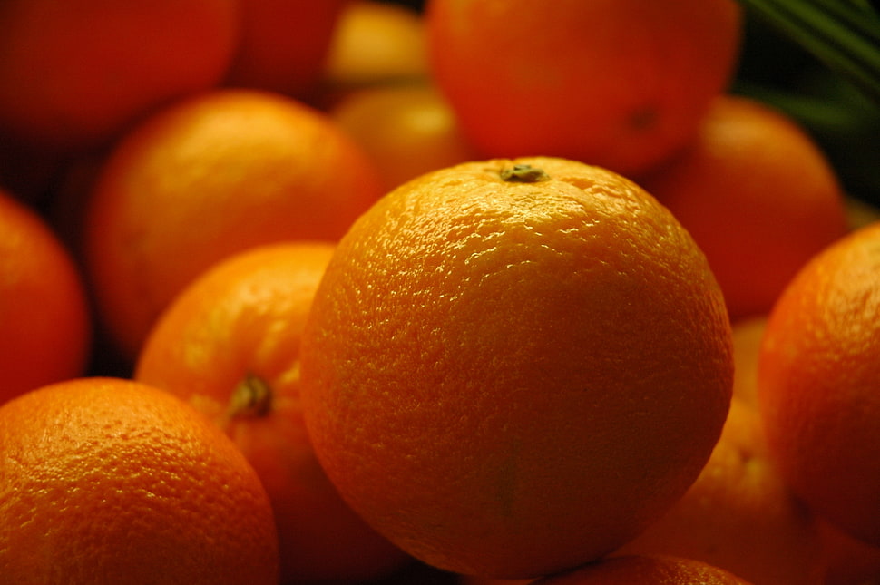 orange fruit lot HD wallpaper