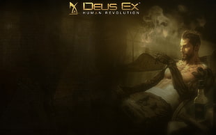Deus EX illustration HD wallpaper