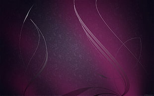 purple abstract graphic painting