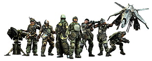 soldier action figure collection, video games HD wallpaper