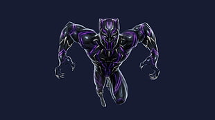 Marvel Black Panther illustration